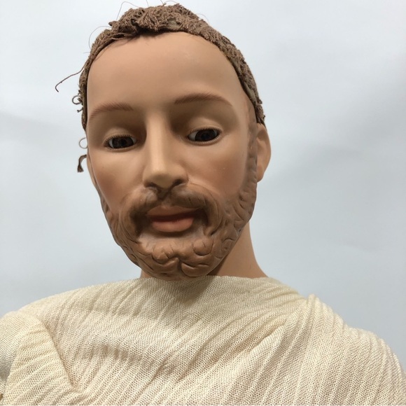 Vintage Ashton Drake Let the Little Children come to me figurines Jesus-FLAWED - Picture 7 of 15